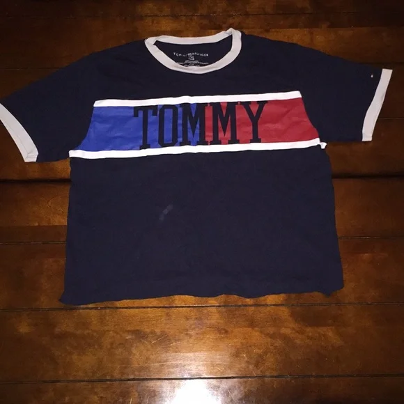Tommy Hilfiger Short sleeve graphic Crop Top   Youth - Picture 2 of 5